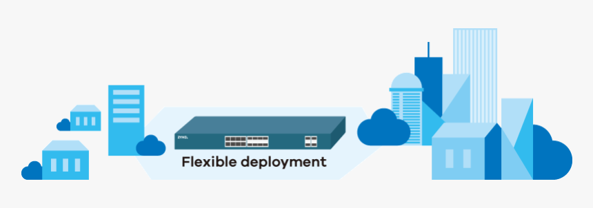 Olt1404a/olt1408a, 1u Pizza Box 4/8-port Gpon Olt - Illustration, HD Png Download, Free Download