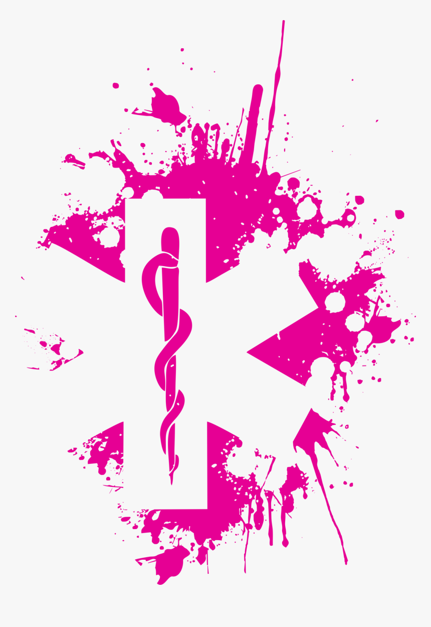 Load Image Into Gallery Viewer, Star Of Life Splatter - Star Of Life Design, HD Png Download, Free Download
