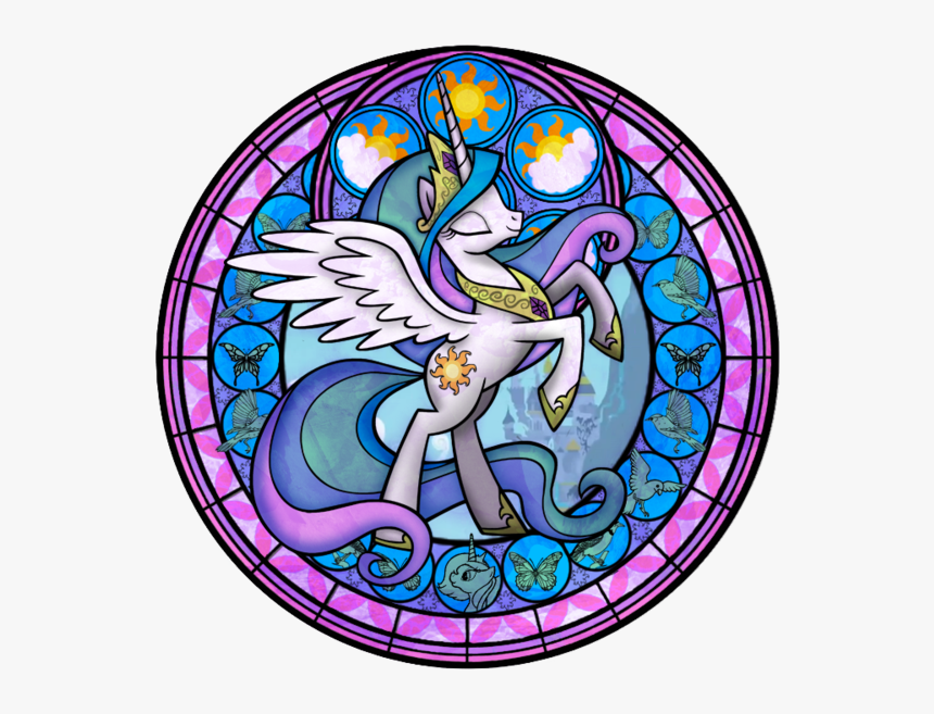 Princess Celestia Princess Luna Twilight Sparkle Purple - My Little Pony Princesa Luna Y Celestia, HD Png Download, Free Download