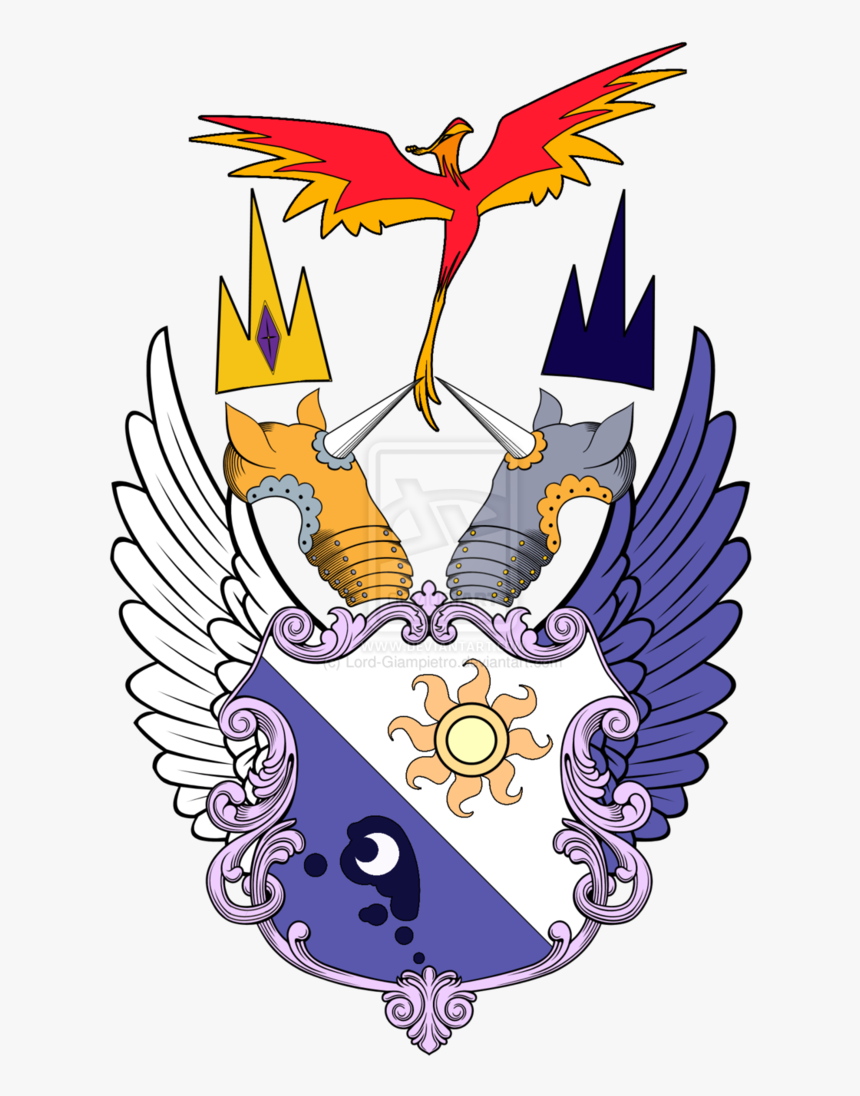 Ord-giampie Princess Celestia Princess Luna Twilight - Pretty Coat Of Arms, HD Png Download, Free Download