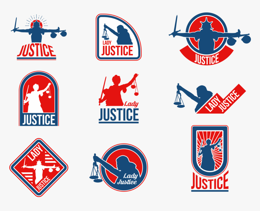 Lady Justice Vector Labels - Justice Vector Logo, HD Png Download, Free Download