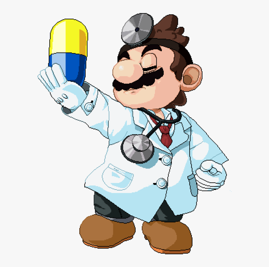 Ssbc Dr Mario Artwork - Dr Mario Transparent, HD Png Download, Free Download