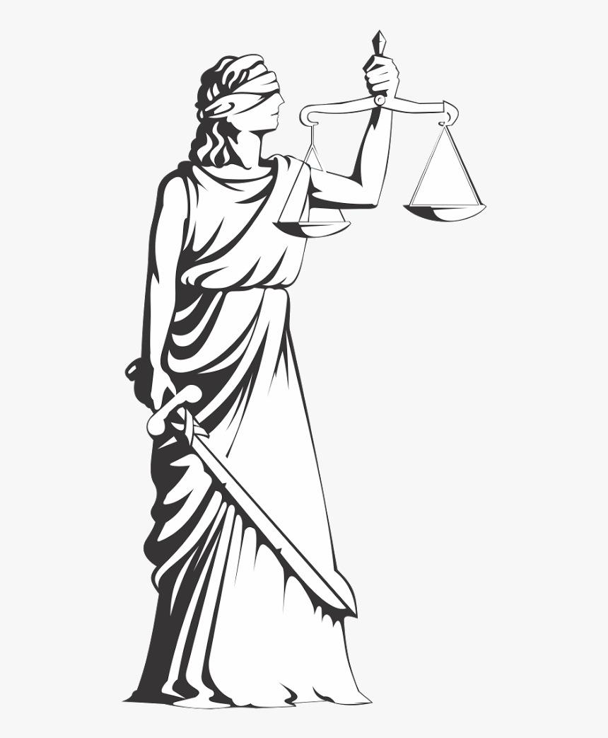 Clip Art Lady Justice Vector - Themis Png, Transparent Png, Free Download