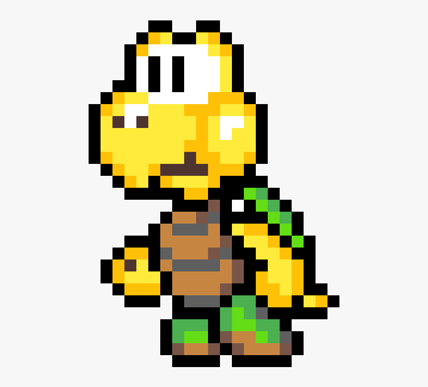 Mario Koopa Troopa Pixel , Png Download - Pixel Art Undertale Asriel, Transparent Png, Free Download