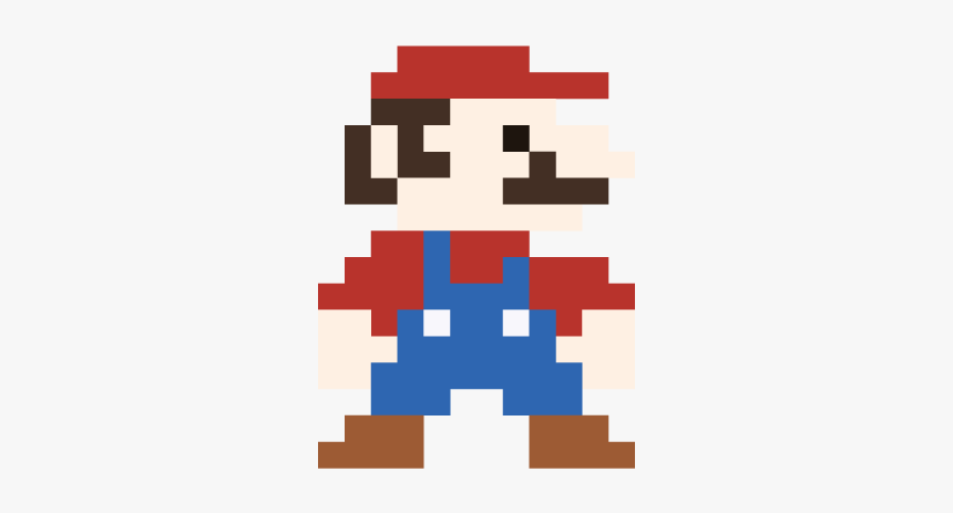 #mario #luigi #pixel - Mario Pixel Art Animation, HD Png Download, Free Download