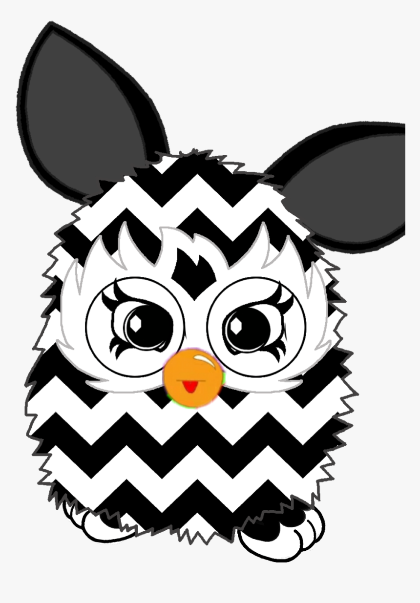 #furby Credit To @unicornfurby For The Stickers, New - Cartoon, HD Png Download, Free Download