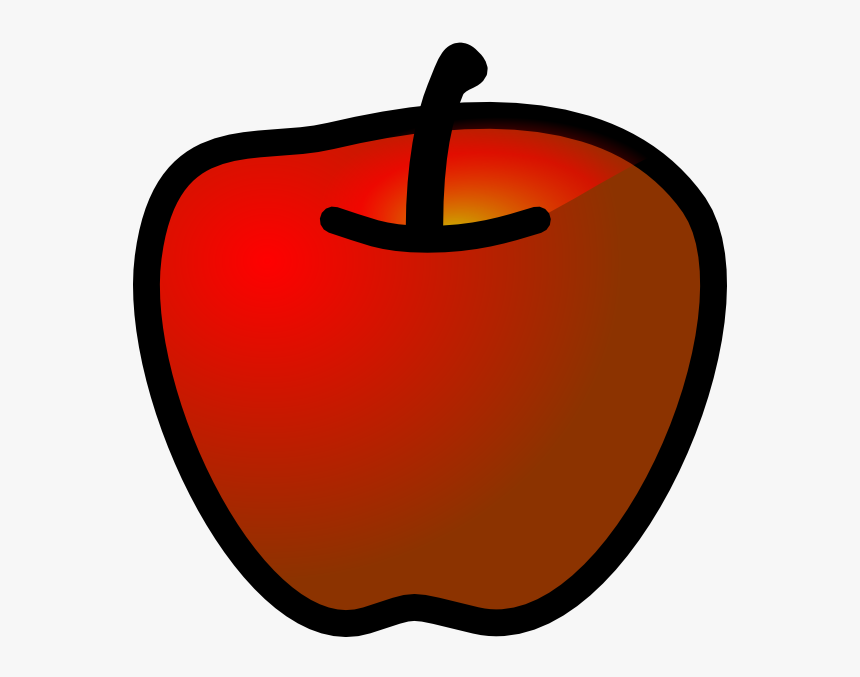 Bitten Apple Cartoon Download - Grand Funk, HD Png Download, Free Download