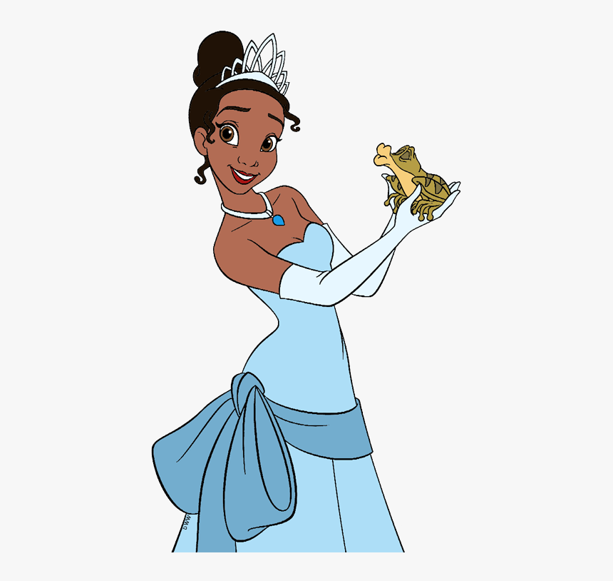 Tiana And Frog - Princess Tiana Holding Frog, HD Png Download, Free Download