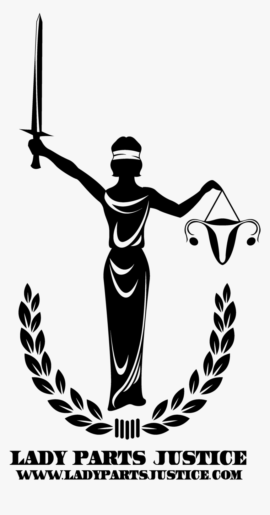 So Excited To Welcome Lady Parts Justice To The Roster - Lady Of Justice Logo, HD Png Download, Free Download