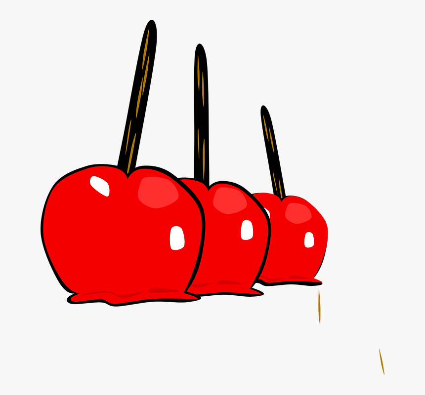 Transparent Apples Clipart Png - Candy Apples Clip Art, Png Download, Free Download