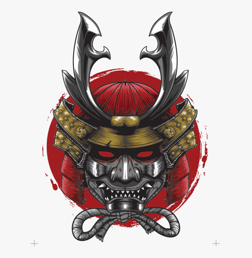 Samurai-head - Samurai Head Transparent Background, HD Png Download, Free Download