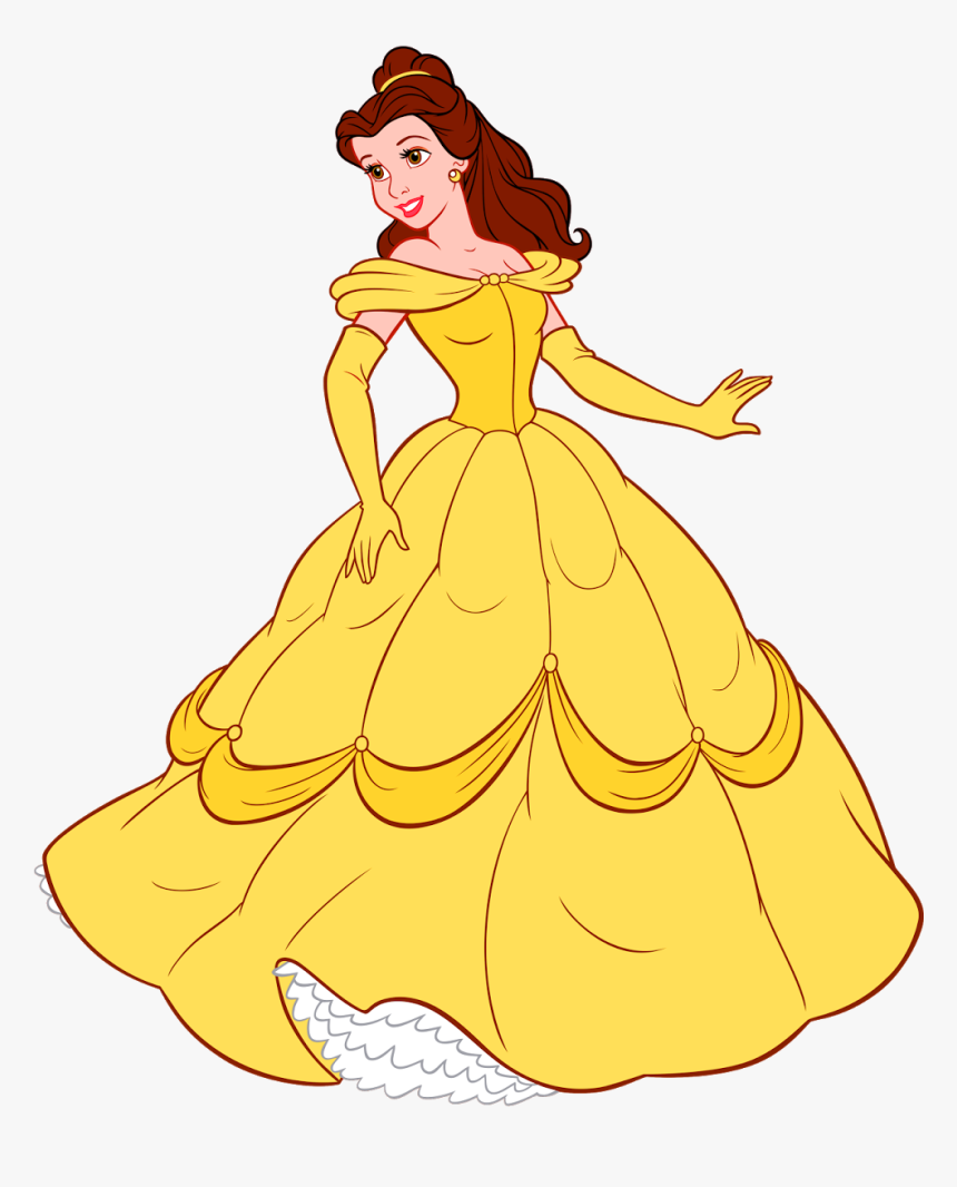 Princess Aurora Belle Rapunzel Ariel Tiana - Bella Beauty And The Beast Png, Transparent Png, Free Download