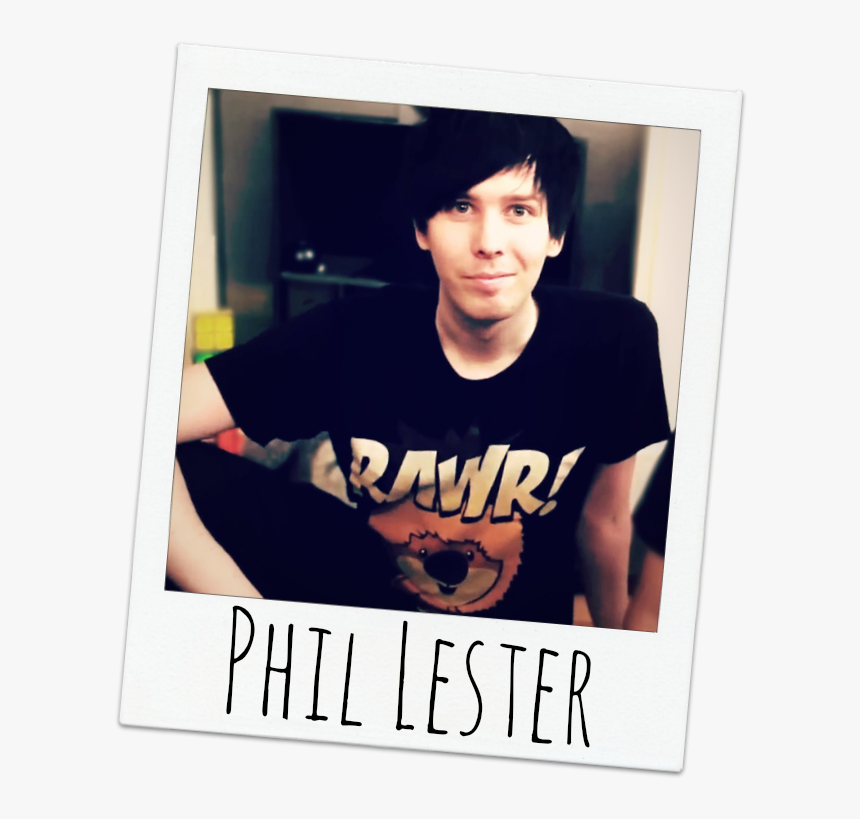 55 Images About Youtube On We Heart It - Cute Phil Lester, HD Png Download, Free Download