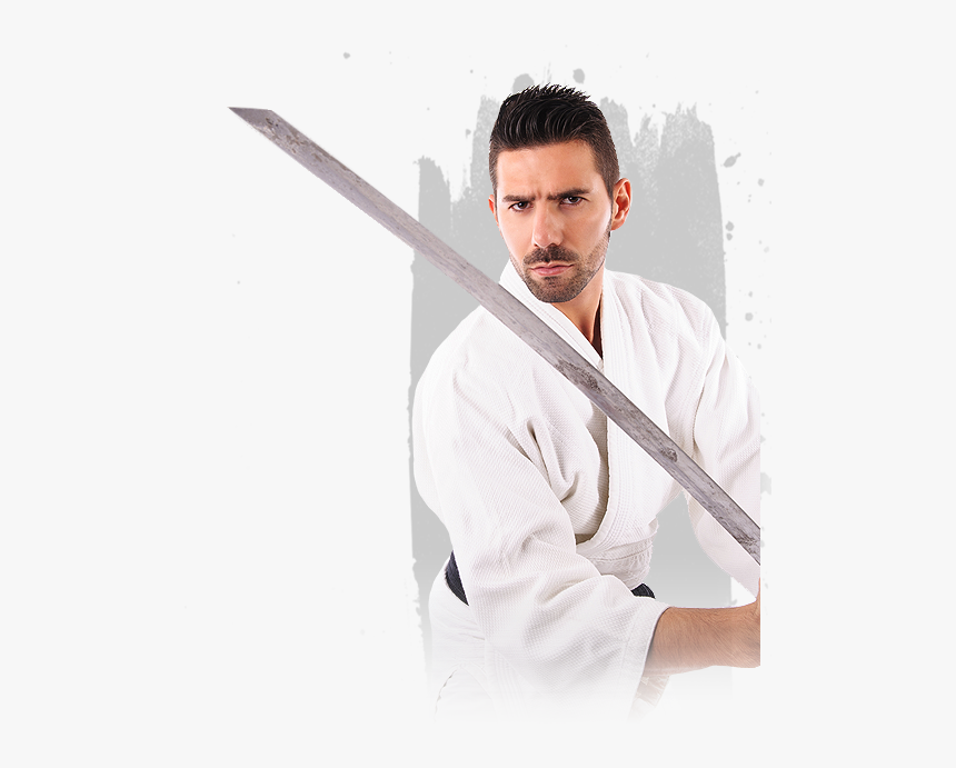 Congers Iaijutsu Classes - Man Wielding Sword, HD Png Download, Free Download