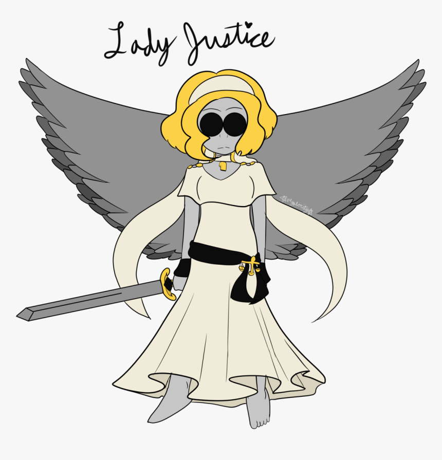 We Figured Since Lady Justice Is Our First Rewrite - Cartoon, HD Png Download, Free Download