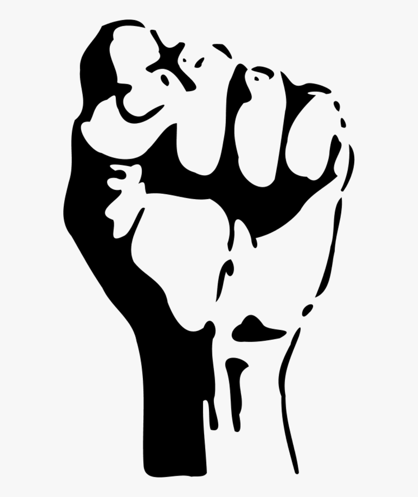 Closed Fist Chibi - Civil Rights Movement Png, Transparent Png, Free Download