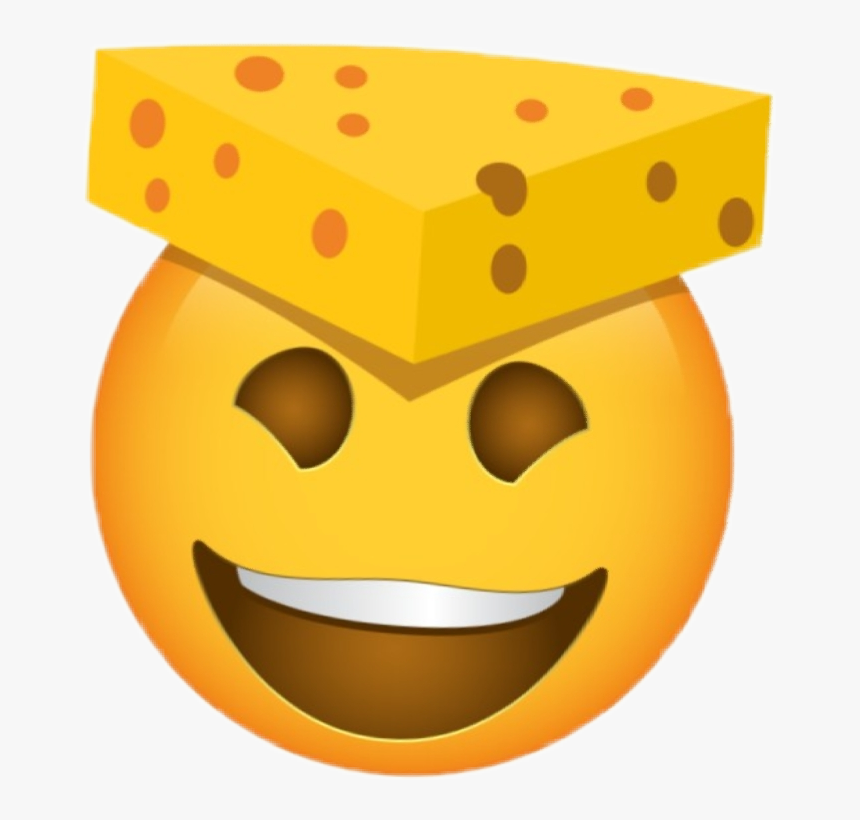 #emoji #happy #laugh #cheese #cheesy #käse - Cheese Emoji Face, HD Png Download, Free Download