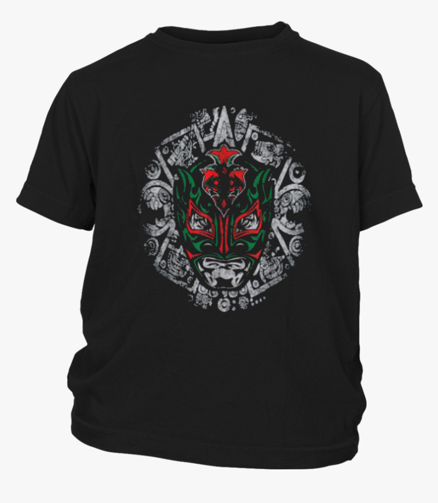 Legends Of Lucha Libre Rey Fenix Aztec Calendar T-shirt - Bud Light Posty Go, HD Png Download, Free Download