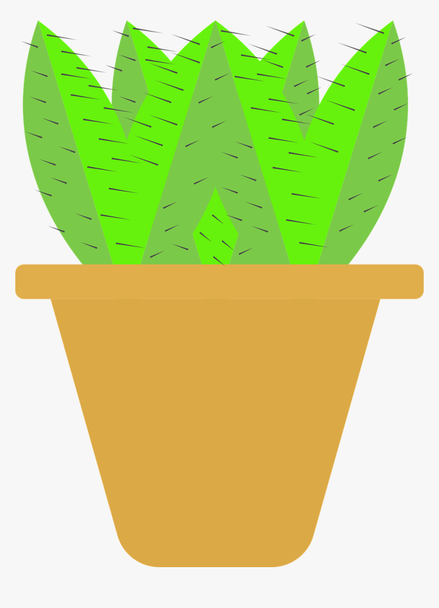 Cactus Plant, Plant, Desert Plant, Planter, HD Png Download, Free Download