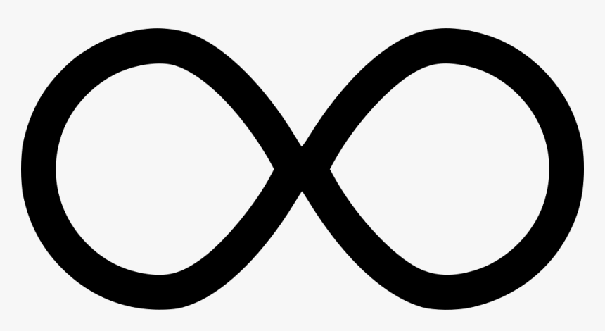 Infinity - Sonsuzluk Işareti Beyaz Png, Transparent Png, Free Download