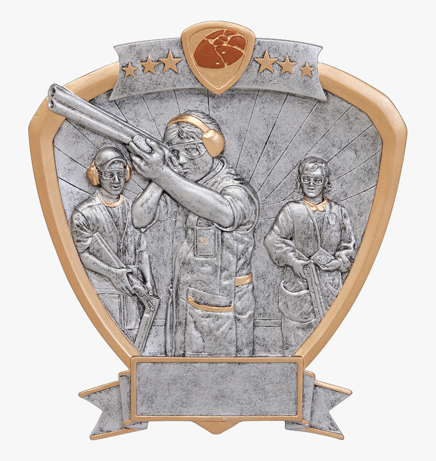 Transparent Silver Shield Png - Trapshooting Trophies, Png Download, Free Download