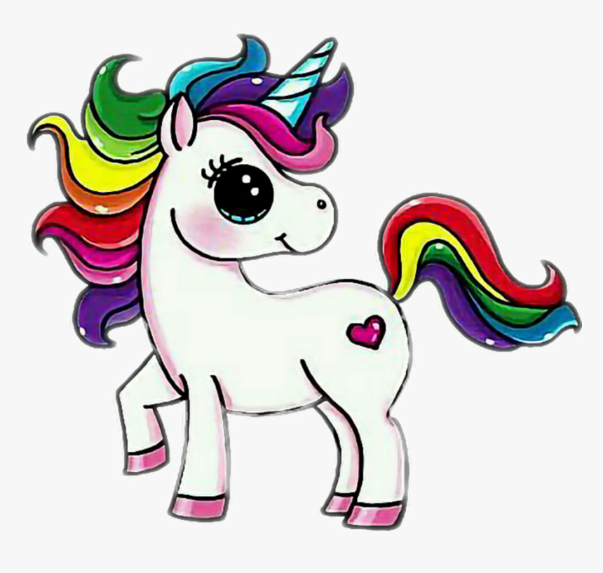 Mq Rainbow Rainbows Unicorn Horse - Cartoon Unicorn, HD Png Download, Free Download