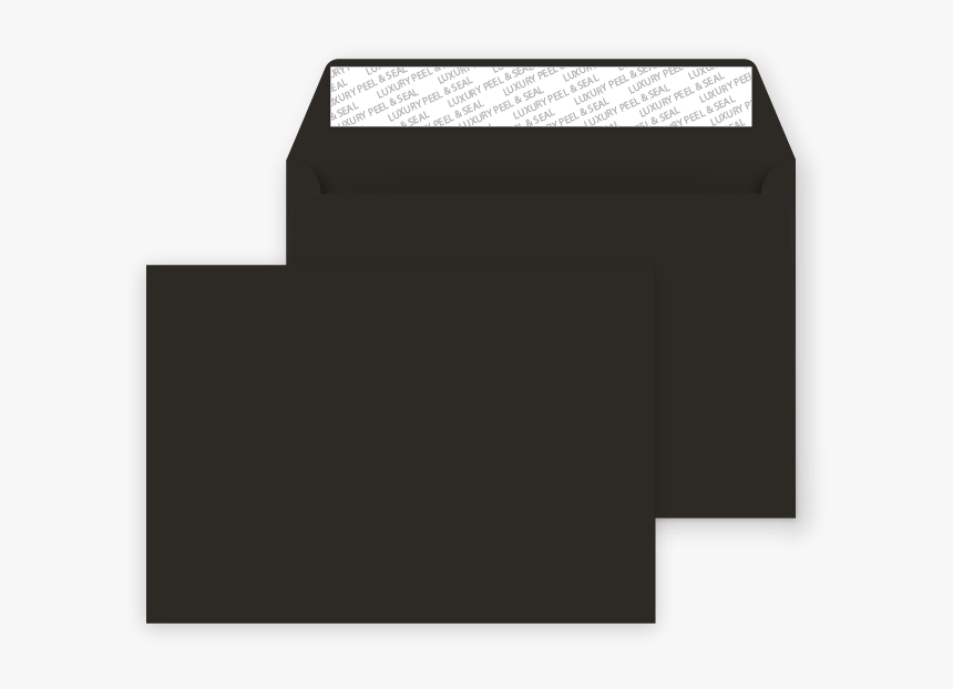 114 C6 Jet Black - Envelope, HD Png Download, Free Download