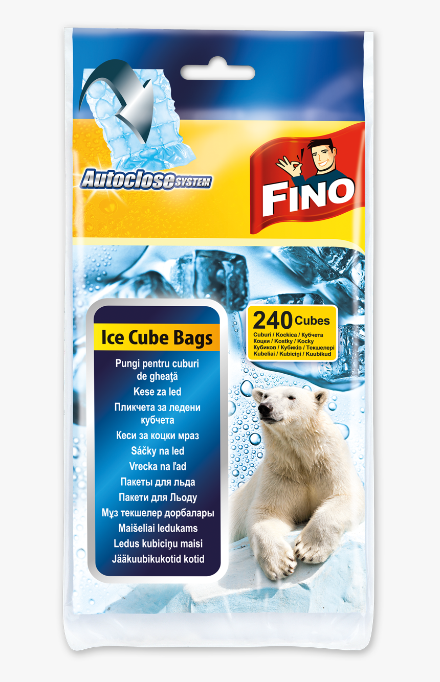 Fino Ice Cube Bags, HD Png Download, Free Download