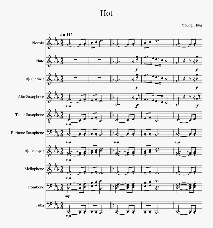 Final Fantasy Flute Sheet, HD Png Download, Free Download