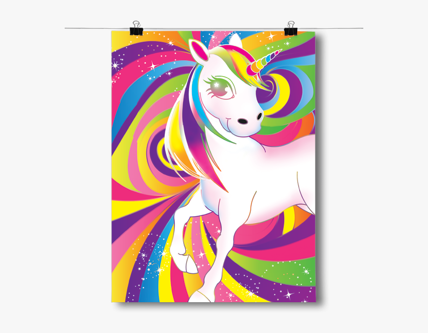 Rainbow Unicorn Swirls - Cartoon, HD Png Download, Free Download