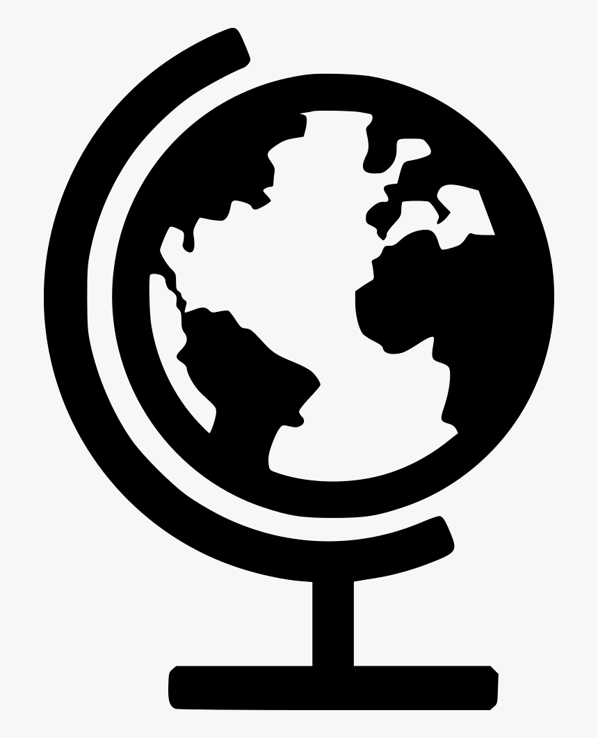 Clip Art Globe Silhouette - Globe Silhouette Png, Transparent Png, Free Download