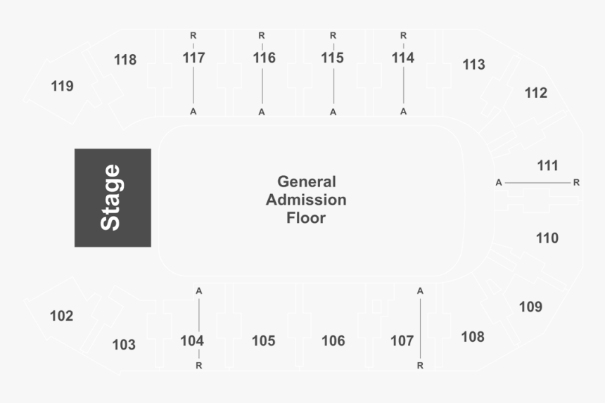 Cedar Park Center Seating Chart, HD Png Download, Free Download