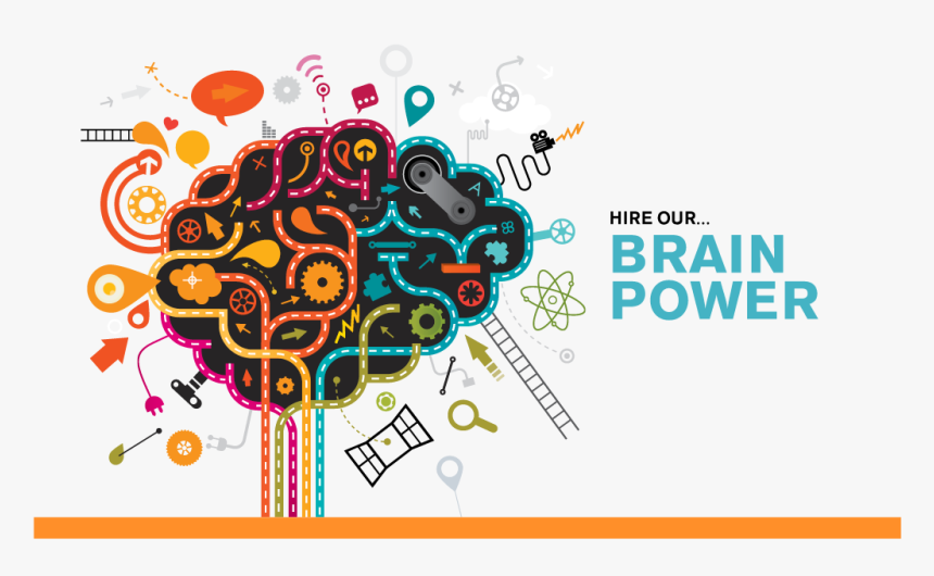 Creative Thinking Brain Png , Png Download - Creative Thinking Brain Power, Transparent Png, Free Download