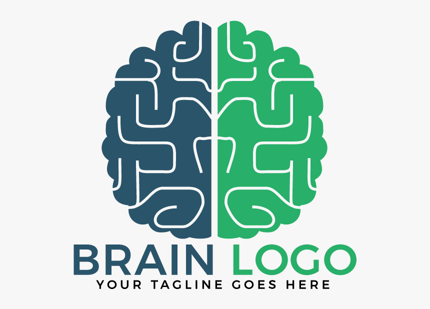 Creative Brain Logo Design - Logo On Power Brain, HD Png Download, Free Download