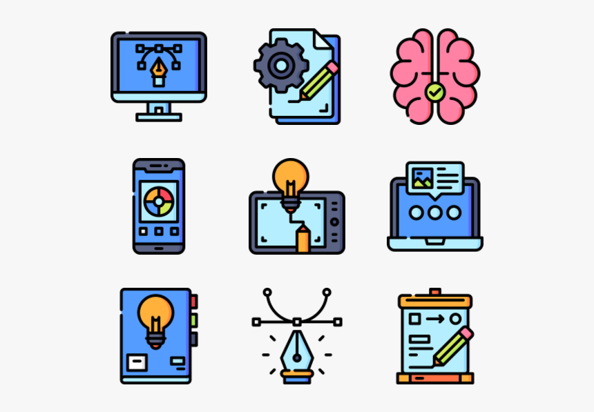 Design Thinking - School Vector Icon Png, Transparent Png, Free Download