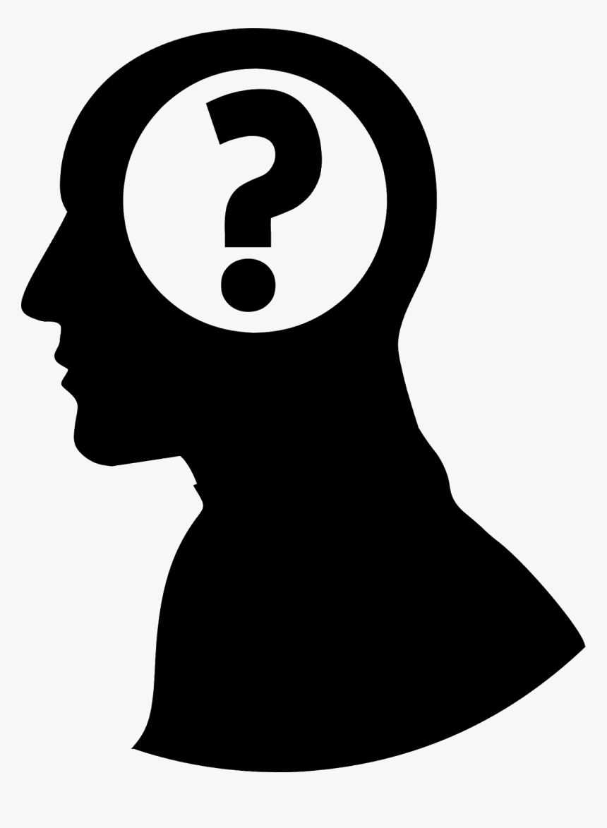 Question, Mark, Shape, Head, Creative, Man, Brain - เครื่องหมาย ความ คิด, HD Png Download, Free Download