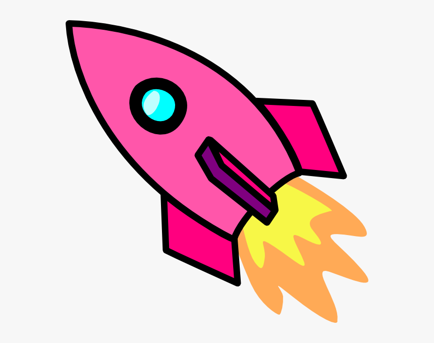 Spaceship Clipart Bmp - Rockets Clip Art, HD Png Download - kindpng