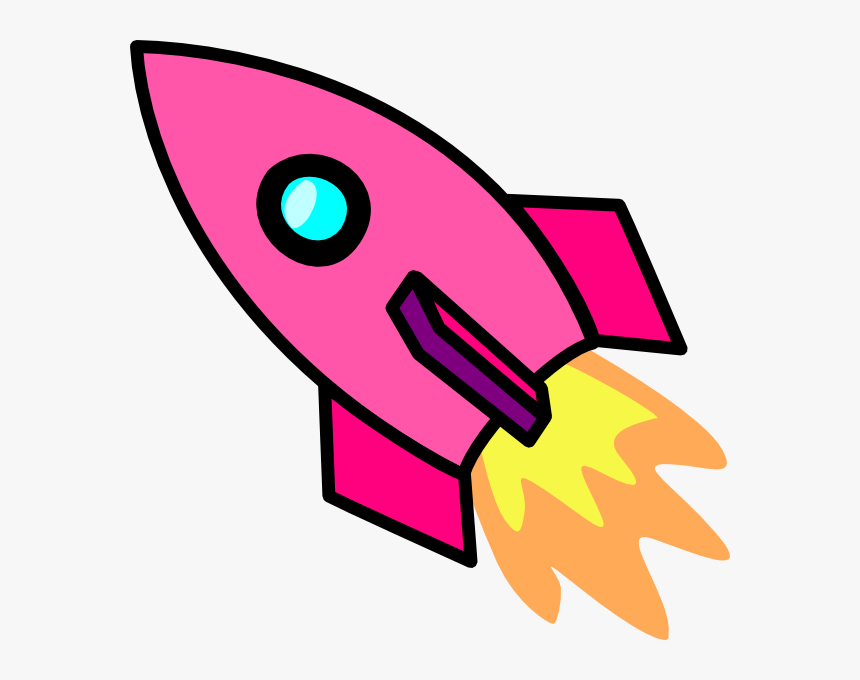 Spaceship Clipart Bmp - Rockets Clip Art, HD Png Download, Free Download