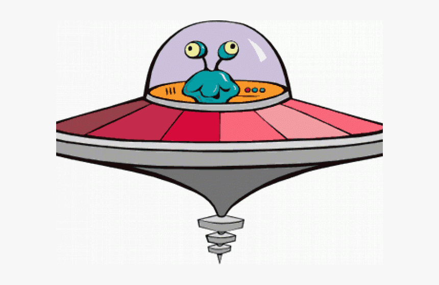 Ufo Clipart Space Car - Flying Saucer Clipart, HD Png Download, Free Download
