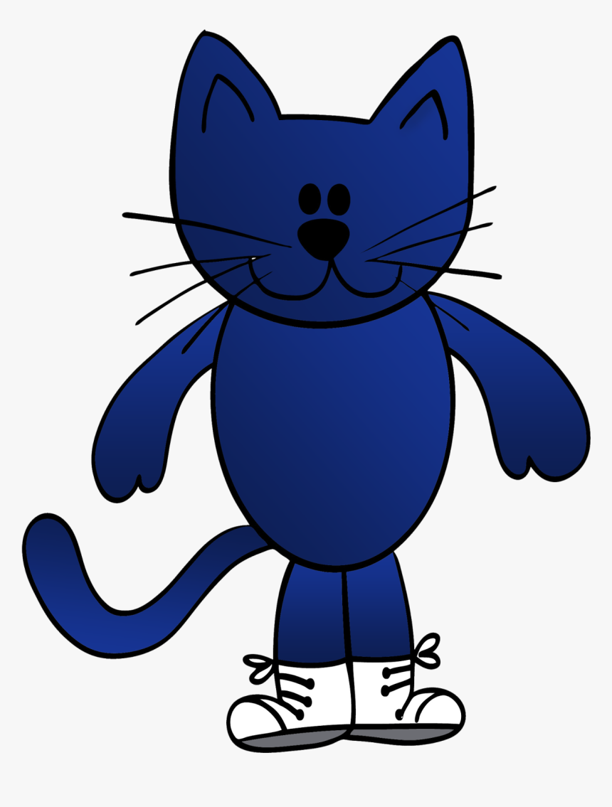 Pete The Cat Mickey Mouse Clip Art - Pete The Cat Paw, HD Png Download, Free Download