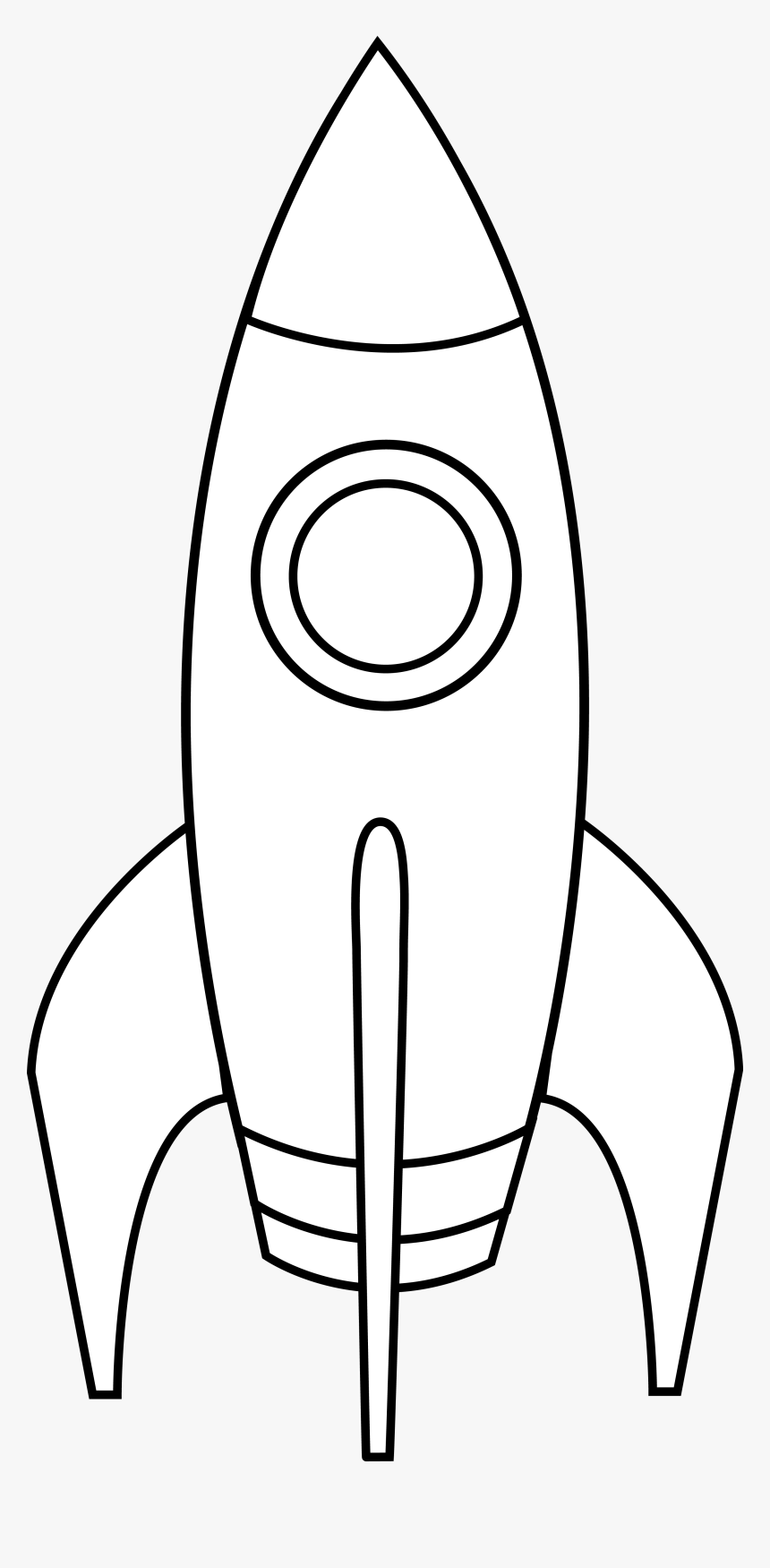 Space Rocket Drawing Easy