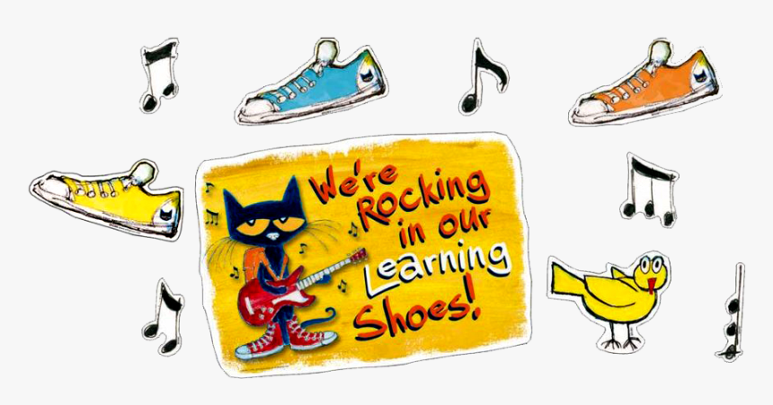 Transparent Pete The Cat Png - Pete The Cat Rocking In My School Shoes Bulletin Board, Png Download, Free Download