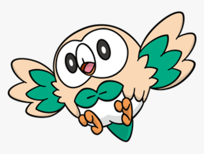 #rowlet #pokèmon - Pokemon Rowlet Shiny, HD Png Download, Free Download