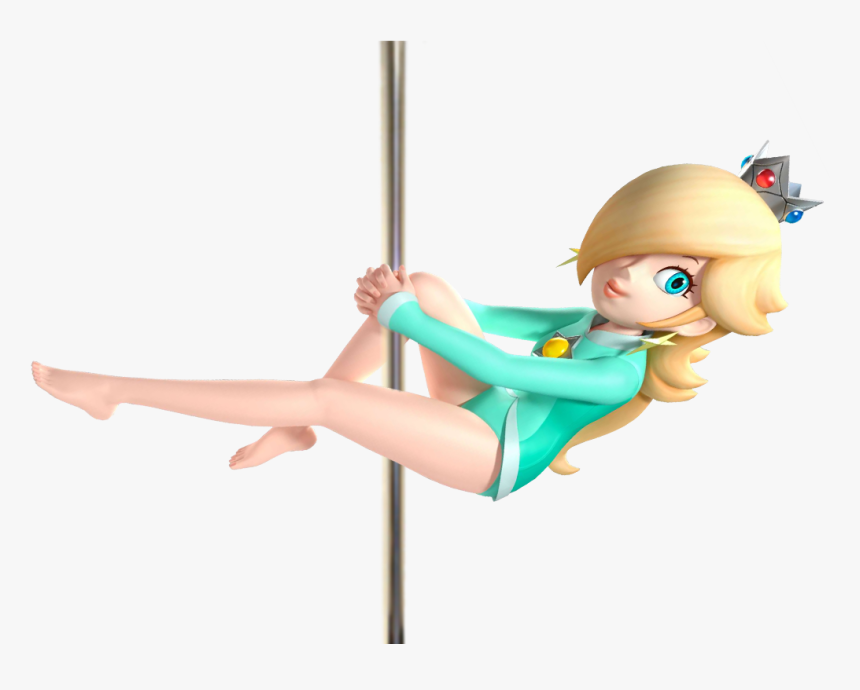 Sticker Other Harmonie Luma3ds Buste Mario Strip Teaseuse - Pole Dance Dessin, HD Png Download, Free Download