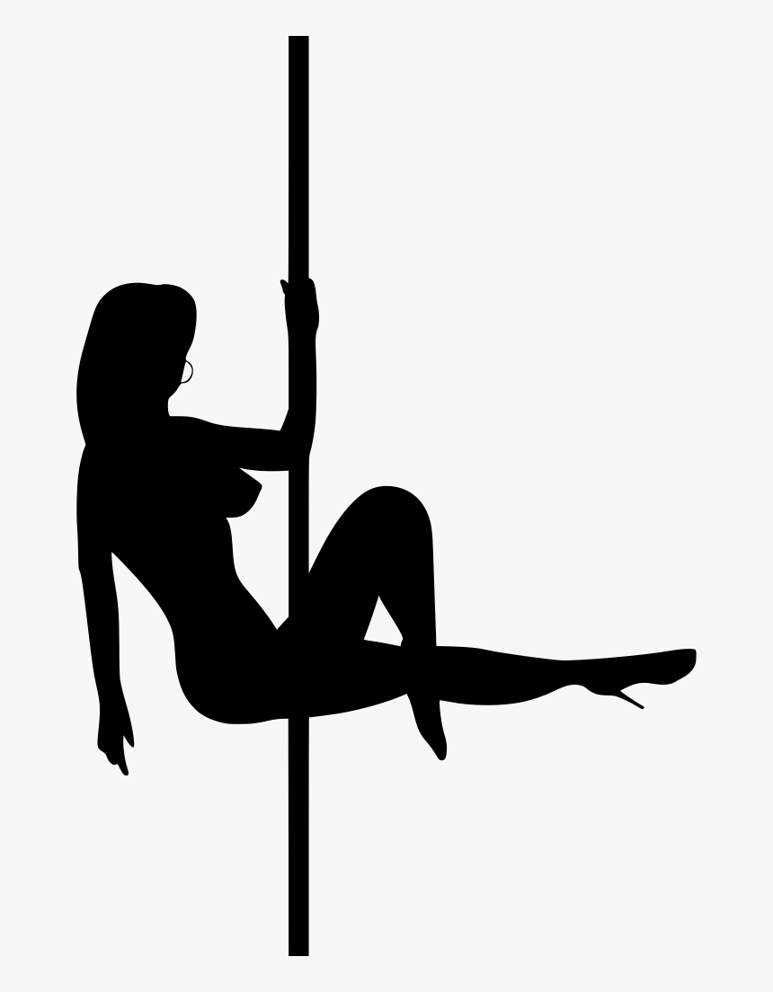 Stripper On Pole Svg, HD Png Download, Free Download