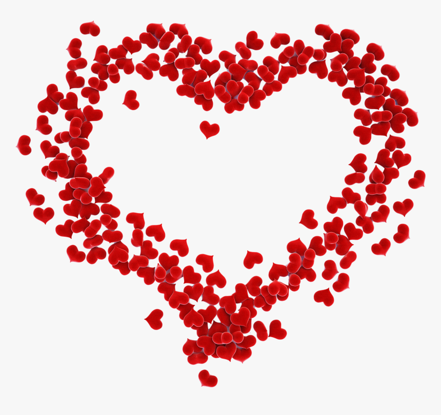February Love 14 Couple Valentines Heart-shaped Floating - Love In Circle Png, Transparent Png, Free Download