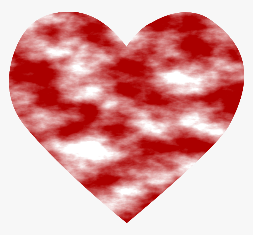 Clouds Heart - Clip Art, HD Png Download, Free Download