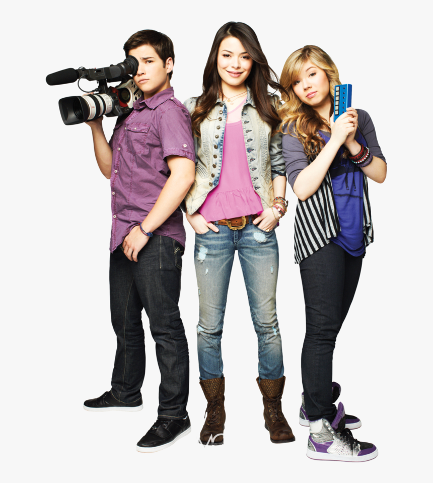 Icarly Carly Sam Freddie , Png Download - Icarly Carly Sam And Freddie, Transparent Png, Free Download