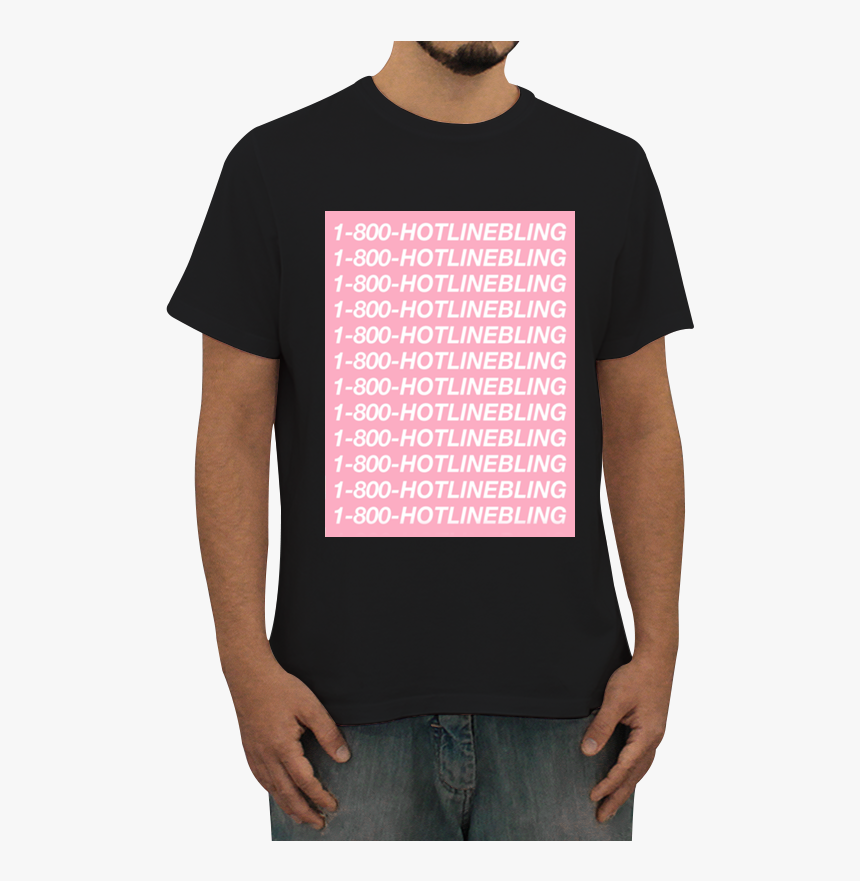 Camiseta Drake Hotline Bling De Drake Drizzy Brasilna - Camisetas Com Frases Racionais, HD Png Download, Free Download