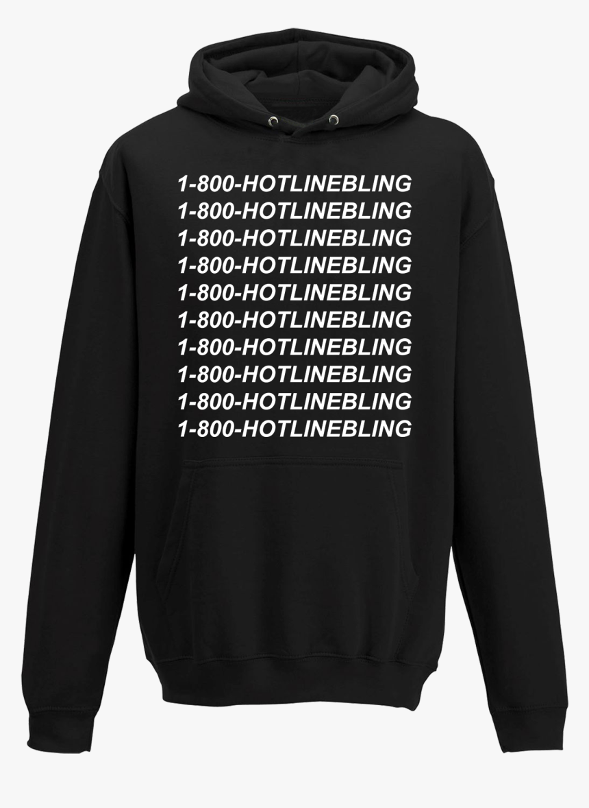 Singoutloud Hotline Bling Printed Hoodie - Mdms Mikina, HD Png Download, Free Download